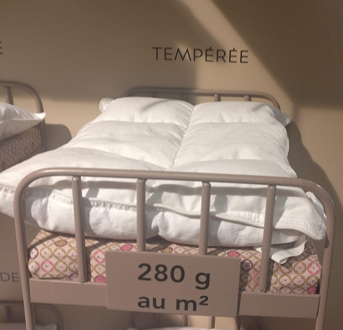 Photo demo couette BHV Marais