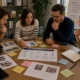 réunion de travail autour d'un plan d'activation retail