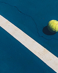 Photo terrain de tennis