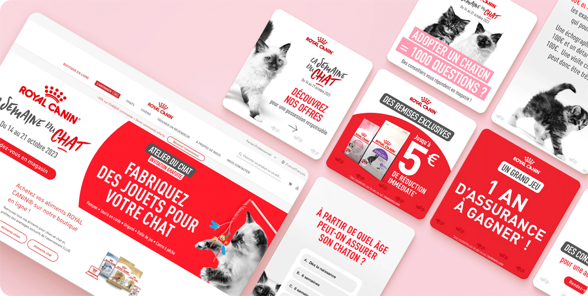 Semaine du chat Royal Canin 2023