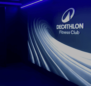 Concept retail design du Domyos Fitness Club par Decathlon