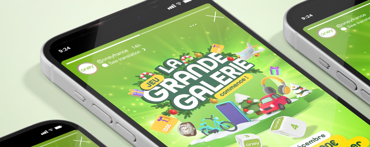 Grande Galerie Oney. Une activation propriétaire au service de l'engagement client
